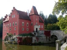 Замок Червена-Лгота в Южной Чехии (Чехия)