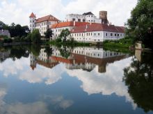 Крепость Йиндржихув-Градец в Чехии (Чехия)
