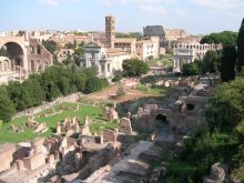 Вид на Римский форум (Рим)