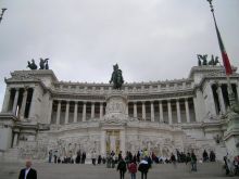 «Витториано» - монумент, в память короля-объединителя Виктора -Эммануила II (Рим)