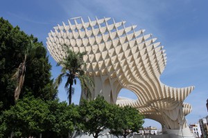 "Зонтик" метрополитена в Севилье (Metropol Parasol) (Испания)