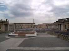 Рим. Площадь Святого Петра (Италия)