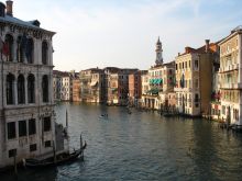 Гранд канал в Венеции (Италия)