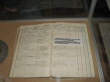 Метрика о крещении. На этой странице запись о крещении 26 апреля 1868 г. Карла Либманна, дом которого находится на Соборной площади (Одесса и область)