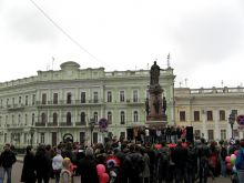 КВН под открытым небом (возле памятника Екатерине II) (Одесса и область)