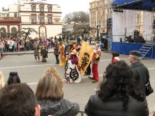 Конкурс карнавальных нарядов возле Оперного театра (Одесса и область)