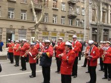 Уличное шествие. Духовой оркестр (Одесса и область)