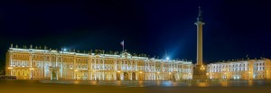 Здание музея "Эрмитаж" (Зимний дворец) на Дворцовой площади (Санкт-Петербург и область)