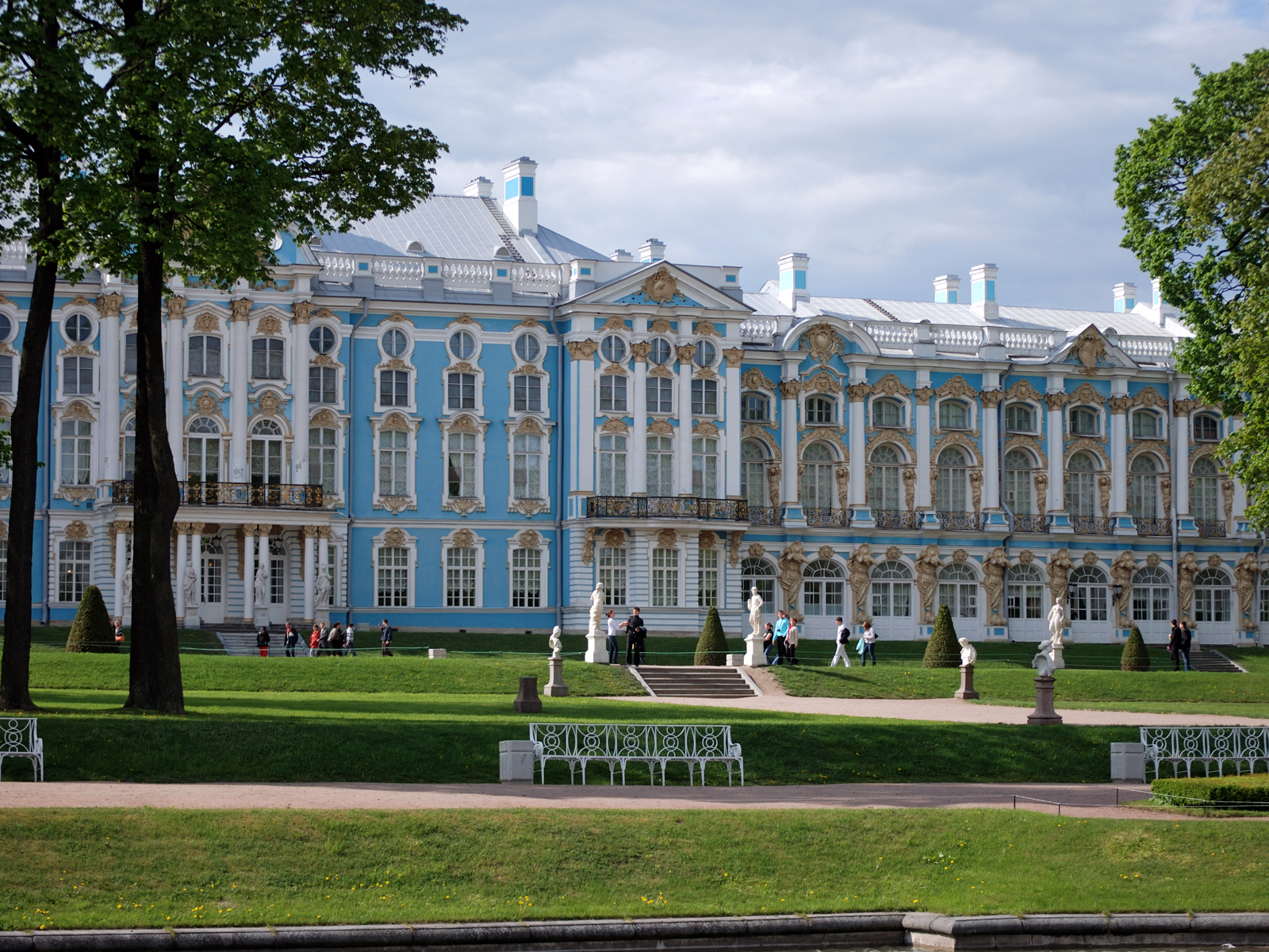 Екатерининский дворец в Царском селе, Растрелли б.ф. (1752-1757)