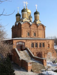 Знаменский мужской монастырь в Зарядье. Основан в 1631 г царем Михаилом Романовым (Москва и Подмосковье)