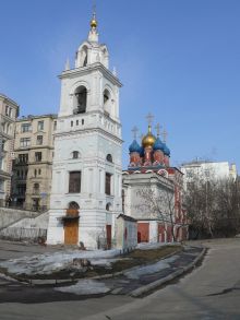 Старая Москва. Церковь Великомученика Георгия Победоносца на Псковской горе (Москва и Подмосковье)