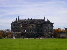 Дворец в Большом парке Дрездена (Германия)