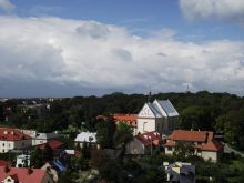 Польский город Сандомир. Вид с Опатовской башни (Польша)