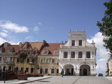 Вот и сама Рыночная площадь города Сандомир (Польша)