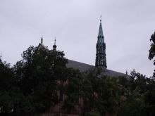 Кафедральный костел в Сандомире. Здесь хранится частица дерева Святого Креста (Польша)