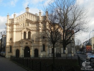 Новая синагога в еврейском квартале Казимерж (Польша)