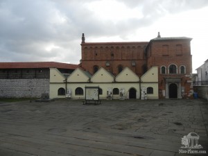 Старая синагога в еврейском квартале Казимерж (Польша)