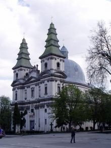 Тернополь, Кафедральный собор (Карпаты и Закарпатье)