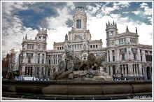 Мадрид. Дворец Связи на площади Сибелес (Испания)