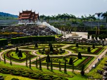 Парк Nong Nooch - один из лучших образцов ландшафтного дизайна (Тайланд)