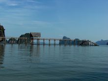 Пирс на острове Джеймса Бонда (Тайланд)