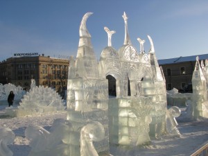 Фестиваль ледяных скульптур. Традиционно проводится в Харькове каждую зиму (Харьков и область)