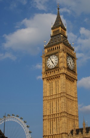Самые знаменитые куранты Лондона Big-Ben (Лондон)