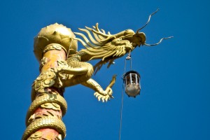Дракончик - важный символ буддистской философии (Тайланд)