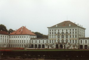Фасад резиденции Нимфенбург (Германия)