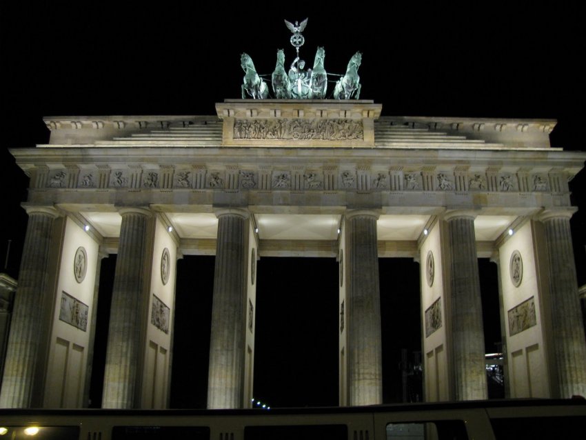 Фото достопримечательностей Германии: Бранденбургские ворота