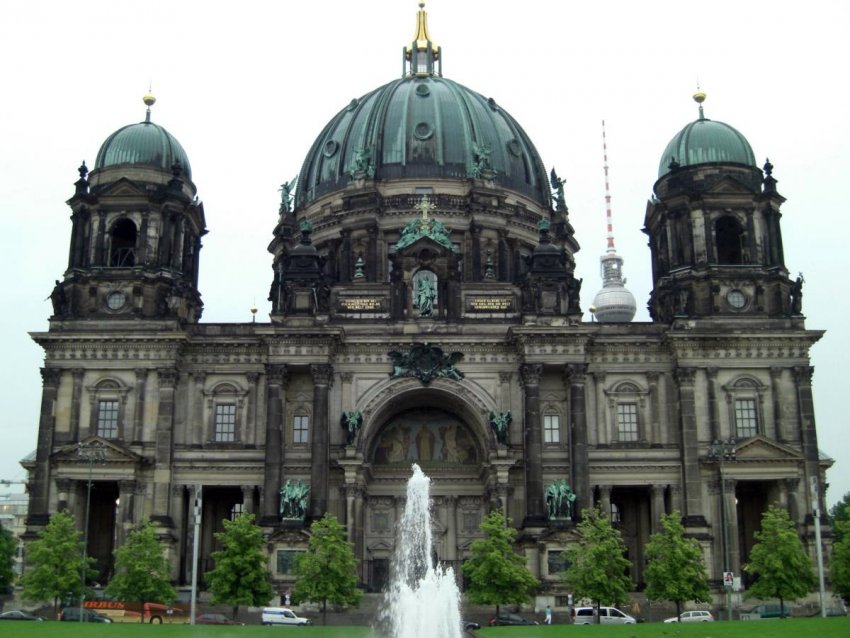Фото достопримечательностей Германии: Панорама Берлинского собора