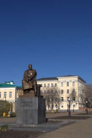 Памятник Попову - изобретателю радио (Урал)