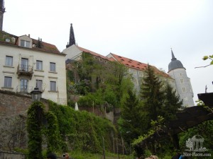 Вид снизу на Епископский дворец (Германия)
