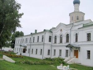 Старинные корпуса на территории Рязанского кремля (Европейская часть России)