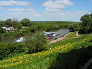 Вид на речку Трубеж (Европейская часть России)