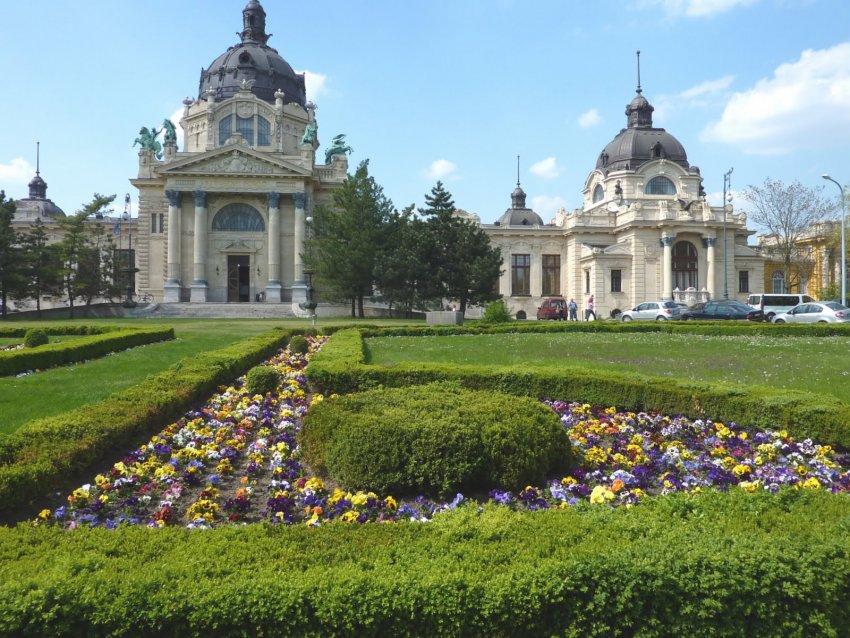 Фото достопримечательностей Будапешта: Будапешт. Купальни Сечени