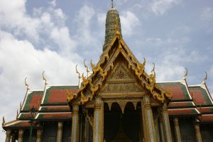 Резные украшения буддистских пагод (Тайланд)
