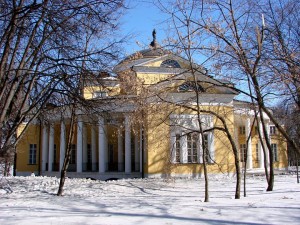 Дворец в Люблино, зимний пейзаж (Москва и Подмосковье)