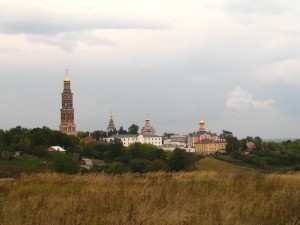 Вид на комплекс Иоанно-Богословского Пощуповского монастыря (Европейская часть России)