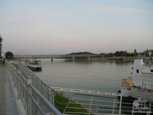 Вид с набережной Дуная (Словакия)