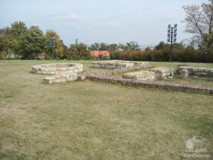 Остатки старинных религиозных сооружений 9 века на восточной части Братиславского града (Словакия)