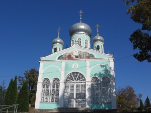 Мукачево. "Прозрачная" церковь (Карпаты и Закарпатье)