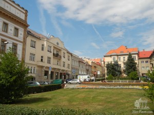 Улочка в центре Баньской Быстрицы (Словакия)