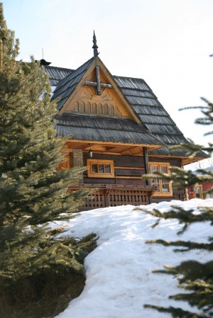 Поселок Ждиар (&#381;diar) славится своей деревянной архитектурой (Словакия)