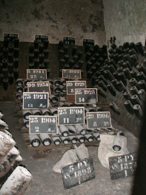 Коллекция вин в доме Поммери (Pommery) (Франция)