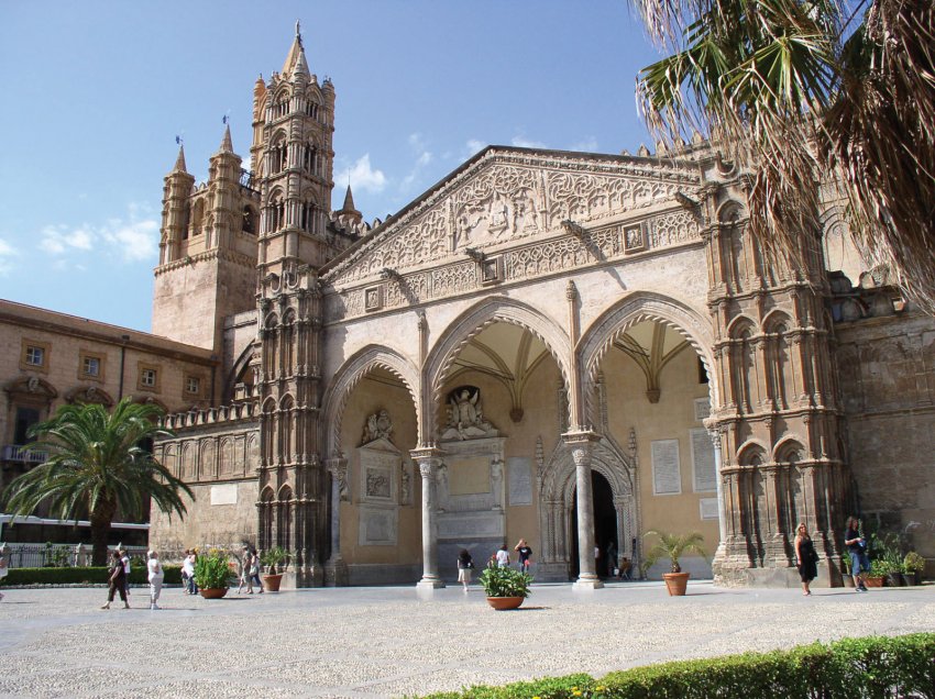 Фото достопримечательностей Италии: Кафедральный собор в Палермо, Сицилия, Италия