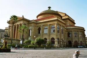 Оперный театр Массимо в Палермо (Италия)