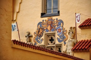 Родовые гербы владельцев замка Хоэншвангау (Германия)