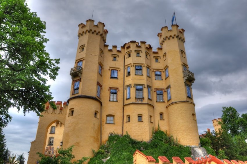 Фото достопримечательностей Германии: Замок Хоэншвангау. Бавария