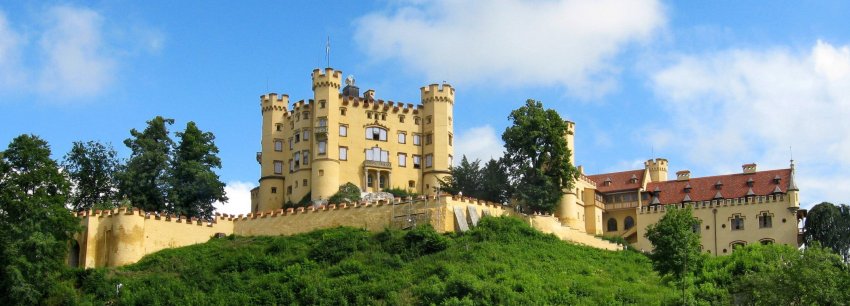 Фото достопримечательностей Германии: Замковый комплекс Хоэншвангау